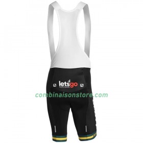 Combinaison Cycliste + Cuissard à Bretelles 2019 Mitchelton-Scott N002
